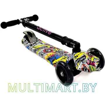 Самокат Triumf Active SKL-07CLP Maxi Flash Plus Print (Rocket) картинка 3
